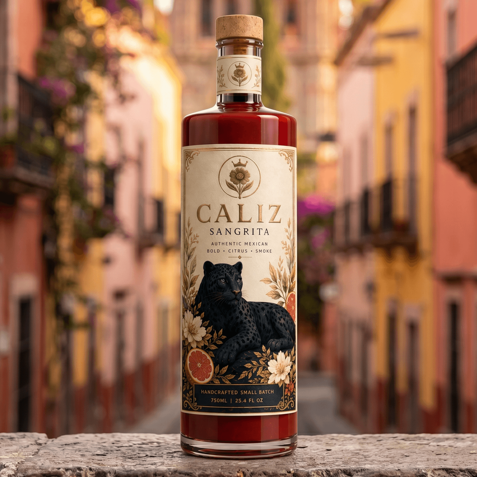 CALIZ sangrita served as the companion to fine tequila